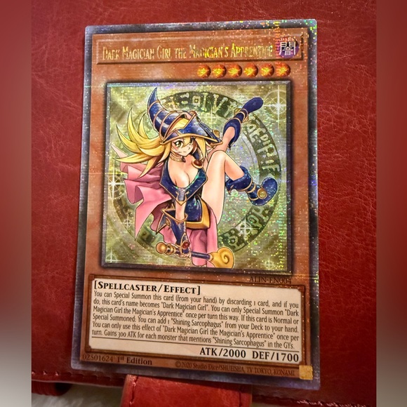 Other - Dark Magician Girl the Magician’s Apprentice ( quarter century super rare ALIN)